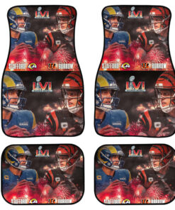 Super Bowl 2022 Cincinnati Bengals vs. Los Angeles Rams Car Floor Mats