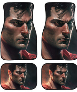 Superman Car Floor Mats