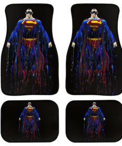 Superman Flying Car Floor Mats