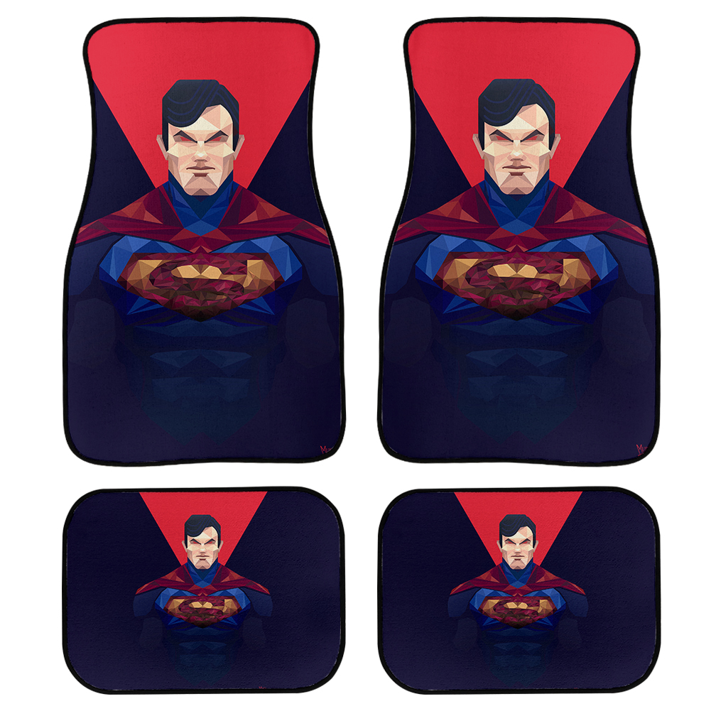 Superman Metropolis Car Floor Mats