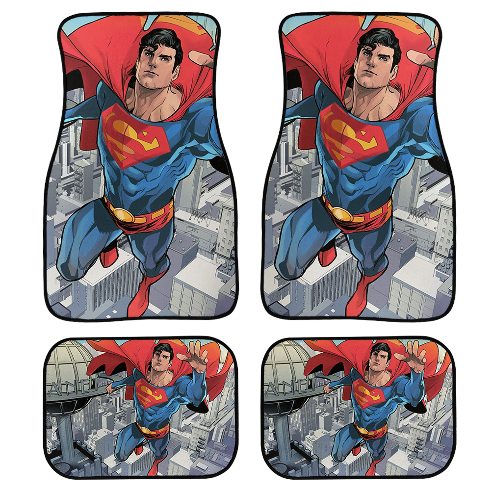 Superman Man of Steel Car Floor Mats