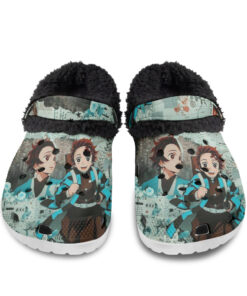 TANJIRO KIMETSU NO YAIBA Fuzzy Slippers Clog