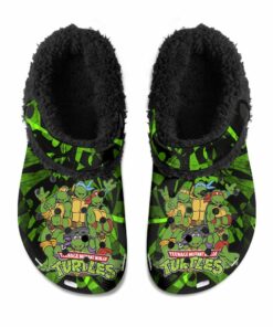 TEENAGE MUTAN NINJA TURTLES Fuzzy Slippers Clog