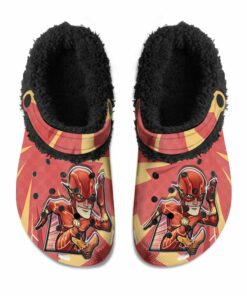 THE FLASH DC Fuzzy Slippers Clog