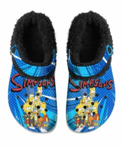 THE SIMPSONS Fuzzy Slippers Clog