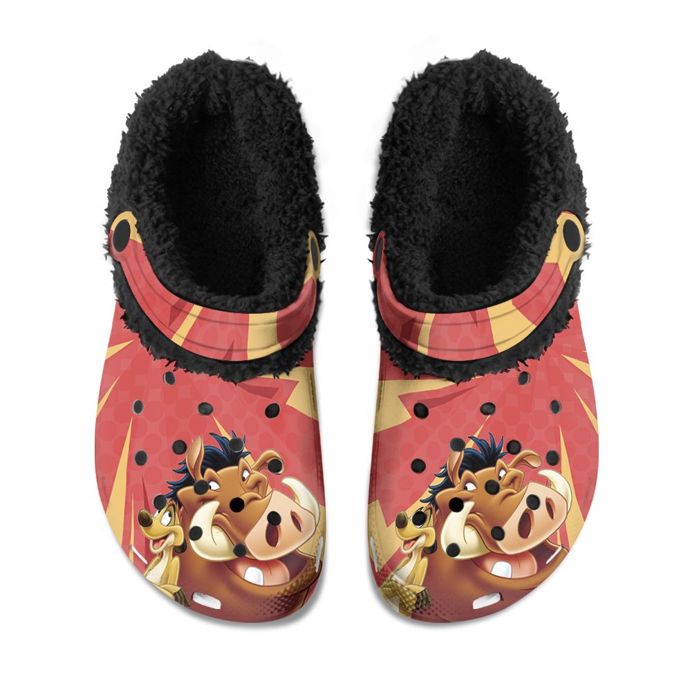 Tom and Jerry Fuzzy Slippers Clog