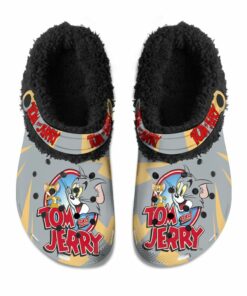 TOM_JERRY Fuzzy Slippers Clog