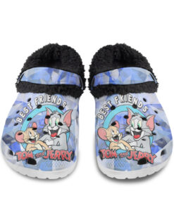 TOM_JERRY BESTFRIEND Fuzzy Slippers Clog