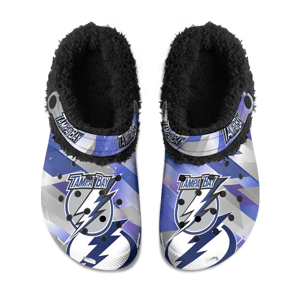 Toronto Maple Leafs Fuzzy Slippers Clog