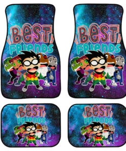 Teen Titan Best Friend Forever Car Floor Mats