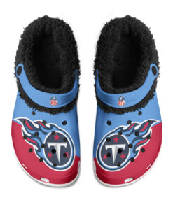 Tennessee Titans Fuzzy Slippers Clog