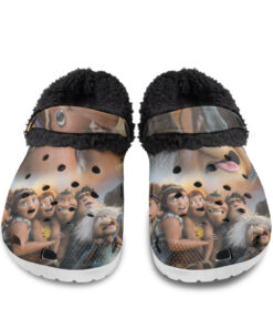 The Croods 2 Fuzzy Slippers Clog