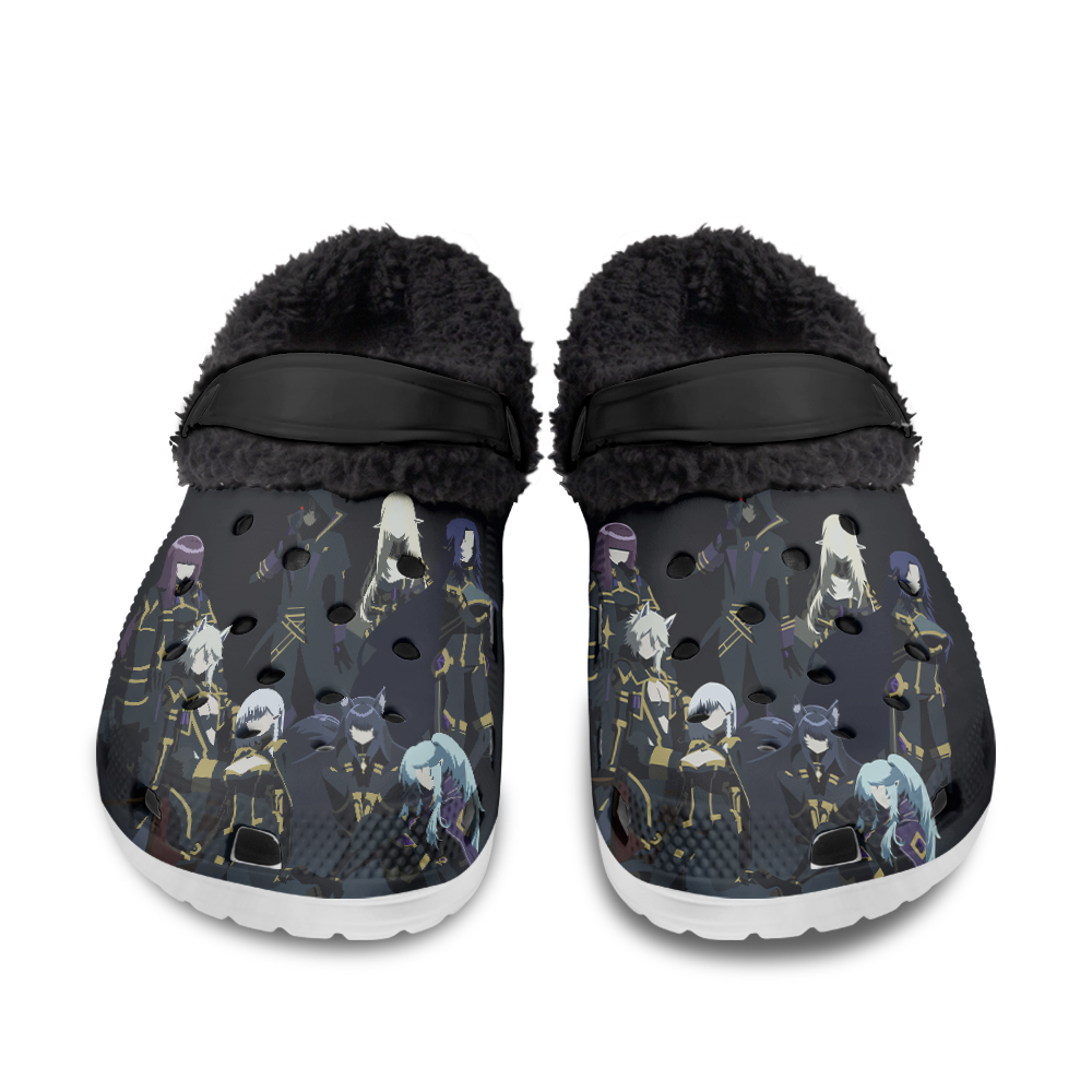 Tanjiro _ Nezuko Fuzzy Slippers Clog