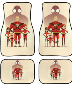 The Incredibles 2 Car Floor Mats