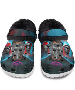 The Octogames 2022 Fuzzy Slippers Clog