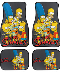 The Simpson Family Car Floor Mats