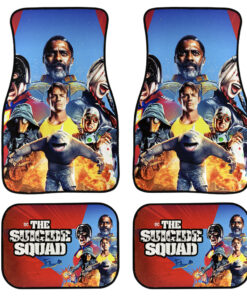 The Suicide Squad Car Floor Mats