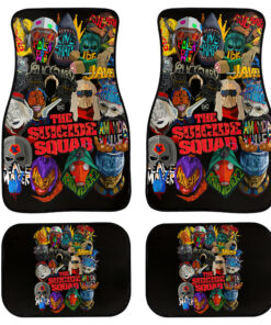 The Suicide Squad Mask Digital Car Floor Mats