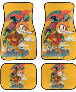 The Travelling Fox Car Floor Mats