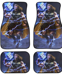 Thor Art God of Thunder Car Floor Mats