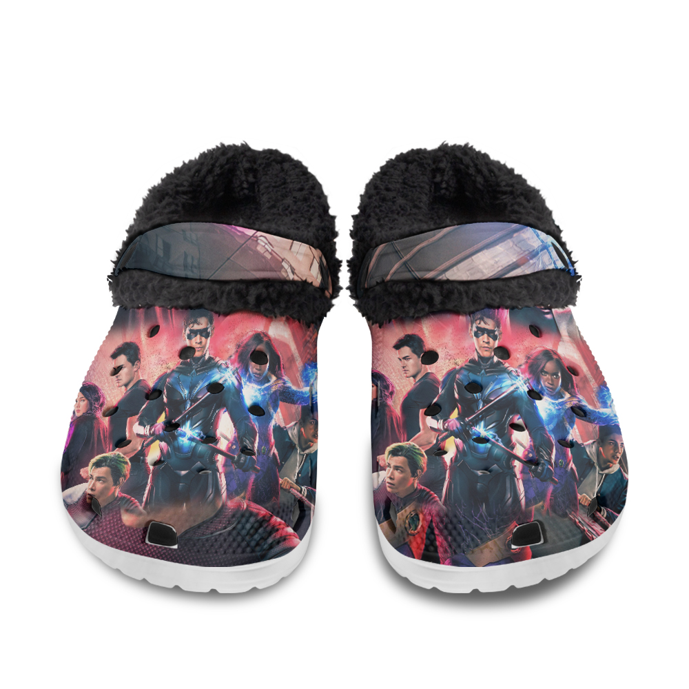 Trolls World Tour Fuzzy Slippers Clog