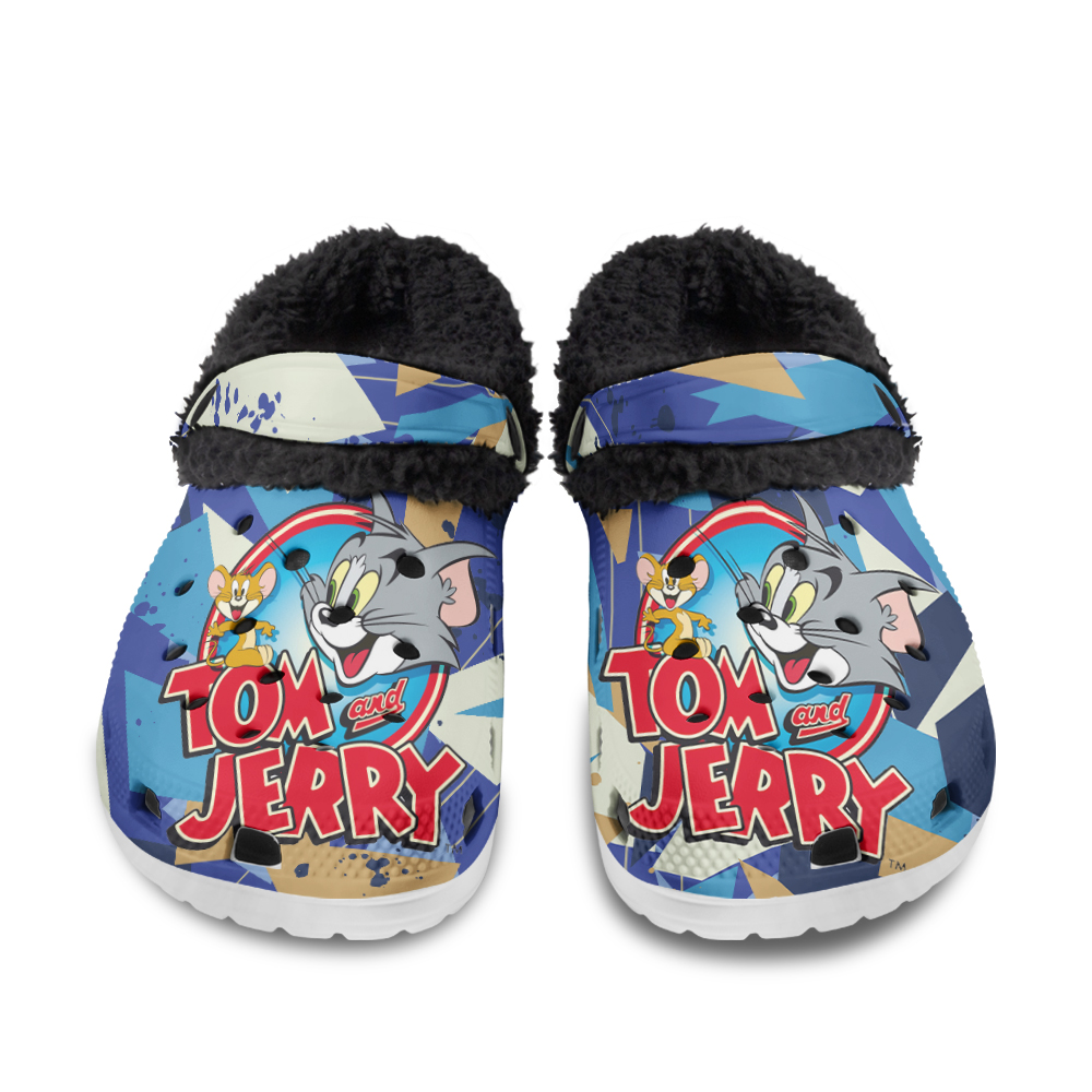 TOM_JERRY Fuzzy Slippers Clog