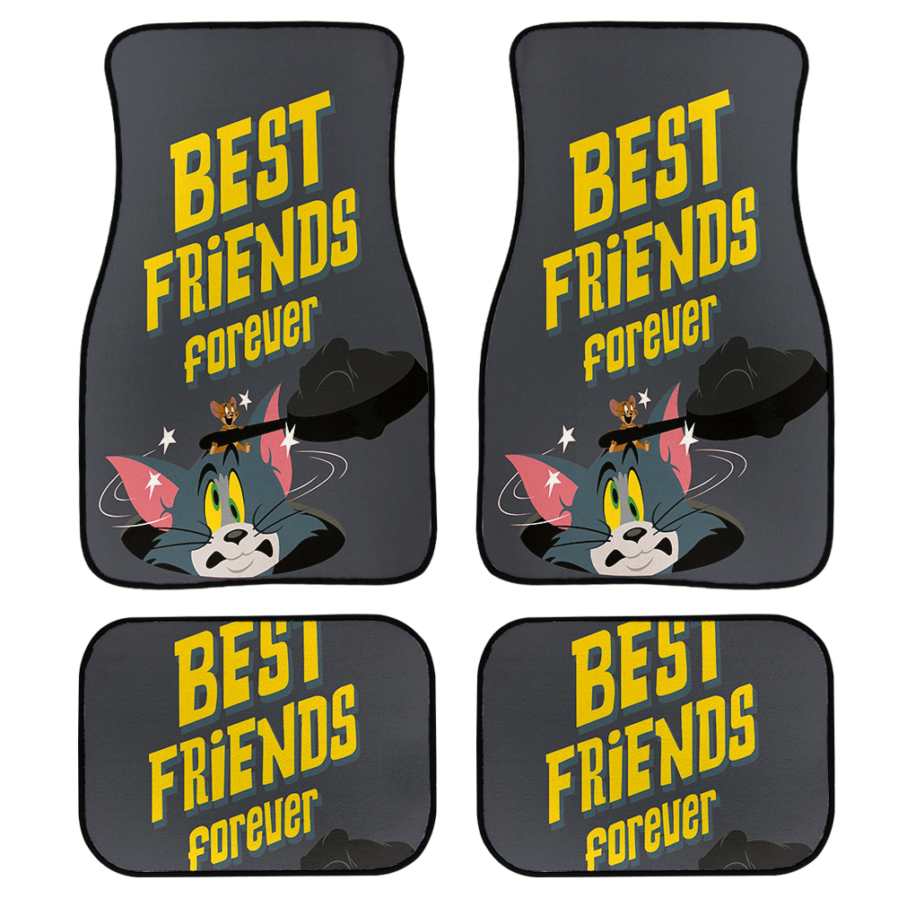 Disney Mickey & Minnie Car Floor Mats Cartoon Fan Gift H041420