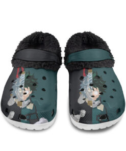 Tomura Shigaraki x Izuku Midoriya Fuzzy Slippers Clog