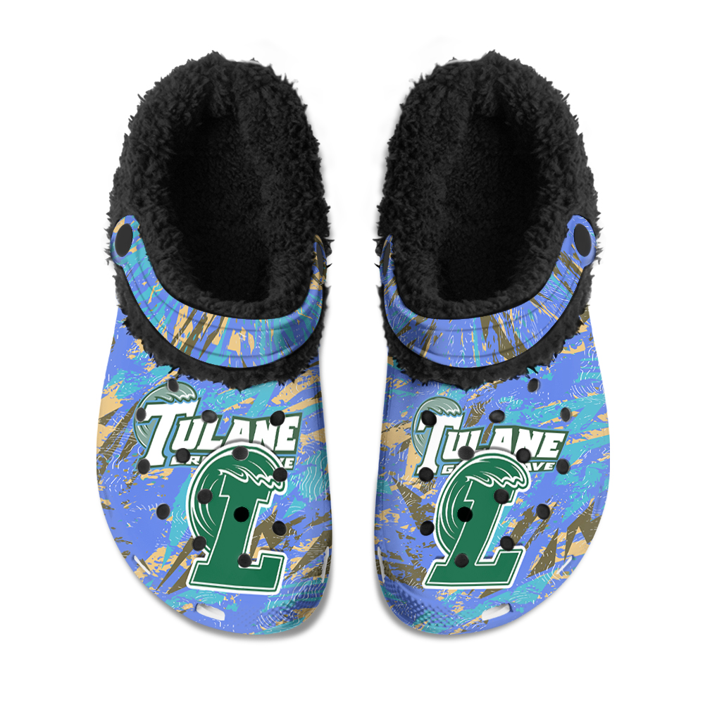 Toledo Rockets Fuzzy Slippers Clog