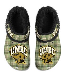 UMBC Retrievers Fuzzy Slippers Clog