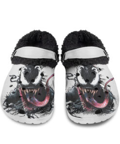 Venom 2018 Movie Fuzzy Slippers Clog