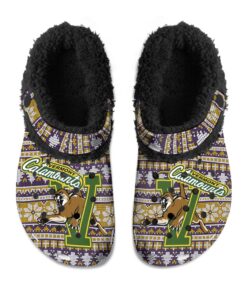 Vermont Catamounts Fuzzy Slippers Clog