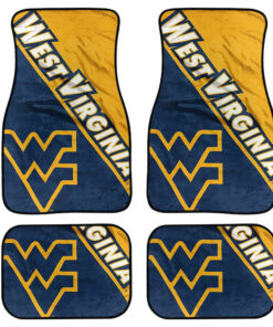 West Virginia Mountaineers Car Floor Mats