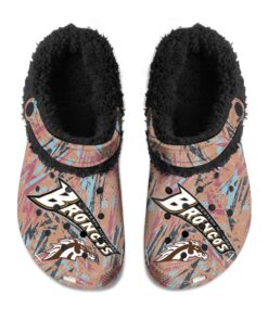 Western Michigan Broncos Fuzzy Slippers Clog