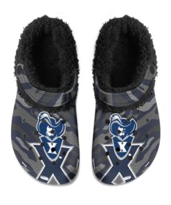 Xavier Musketeers Fuzzy Slippers Clog