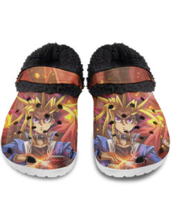 Yugi Muto Fuzzy Slippers Clog