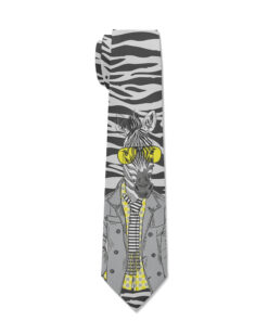 Zebra Fashion Cravat Allover Print