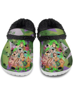 Characters Rick and Morty Fuzzy Slippers Clog