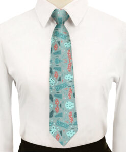 Colorful Terrazzo Pattern Cravat