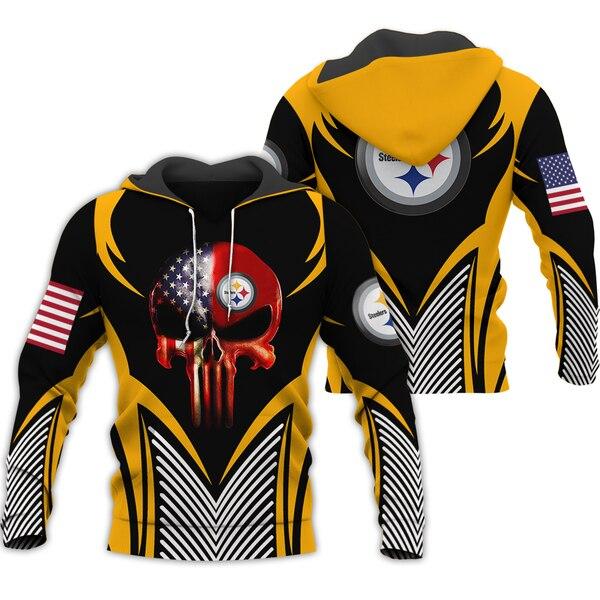 Kansas City Chiefs 3d Death Skull Hoodie