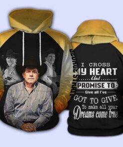 George Strait Hoodie 3D S-5Xl Cotton For Men And Women