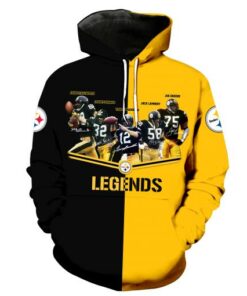 Pittsburgh Steelers Legends All Over Print v1027 Hoodie