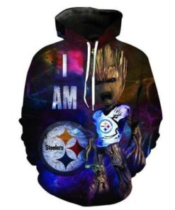 Men / Women Pittsburgh Steelers 3D Hoodie ? I Am Root Steelers, Pittsburgh Steelers Hoodie, NFL Pittsburgh Steelers Apparel