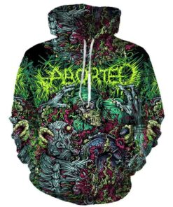 Aborted – 3D Hoodie, Zip-Up, Sweatshirt, T-Shirt #1