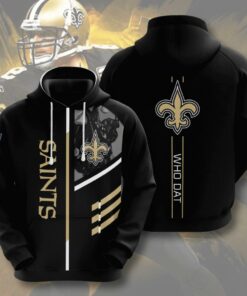 New Orleans Saints 3D Hoodie