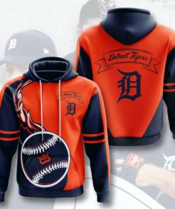 Detroit Tigers 3D Hoodie