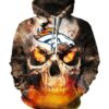 Texas Longhorns 3D Hoodie