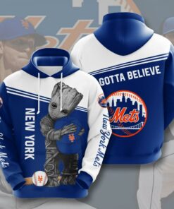 New York Mets 3D Hoodie