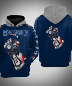 New England Patriots Tom Brady Infinity Gauntlet 3d Hoodie Hoodie 3d