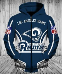 Men / Women Los Angeles Rams 3D Hoodie, Los Angeles Rams Hoodie, NFL Los Angeles Rams Apparel V6